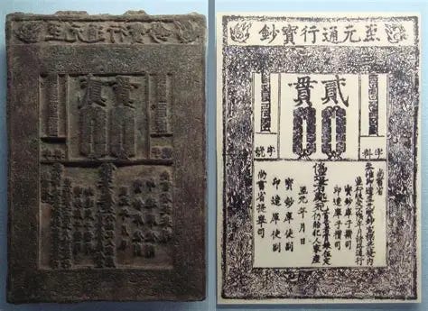 Yuan Dynasty Banknote Printing Plate
