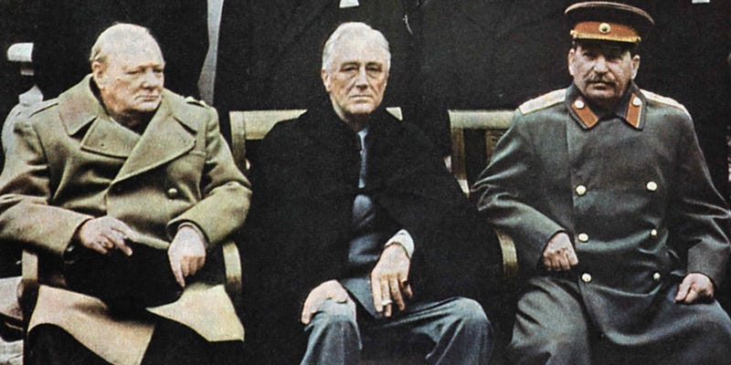Allied leaders during World War II