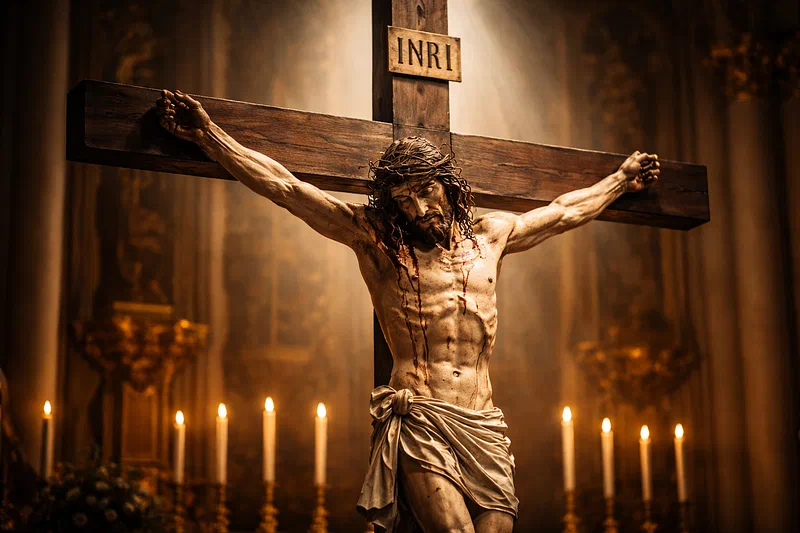 “INRI” ~ art by author with gpt4-o