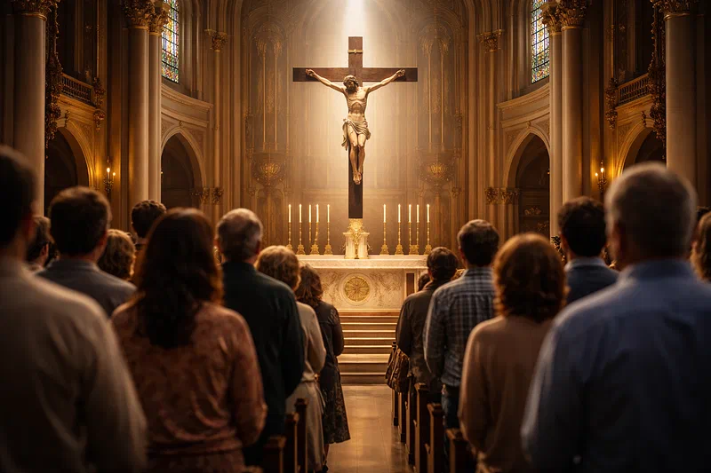 “All Eyes on Christ” ~ art by author with gpt4-o